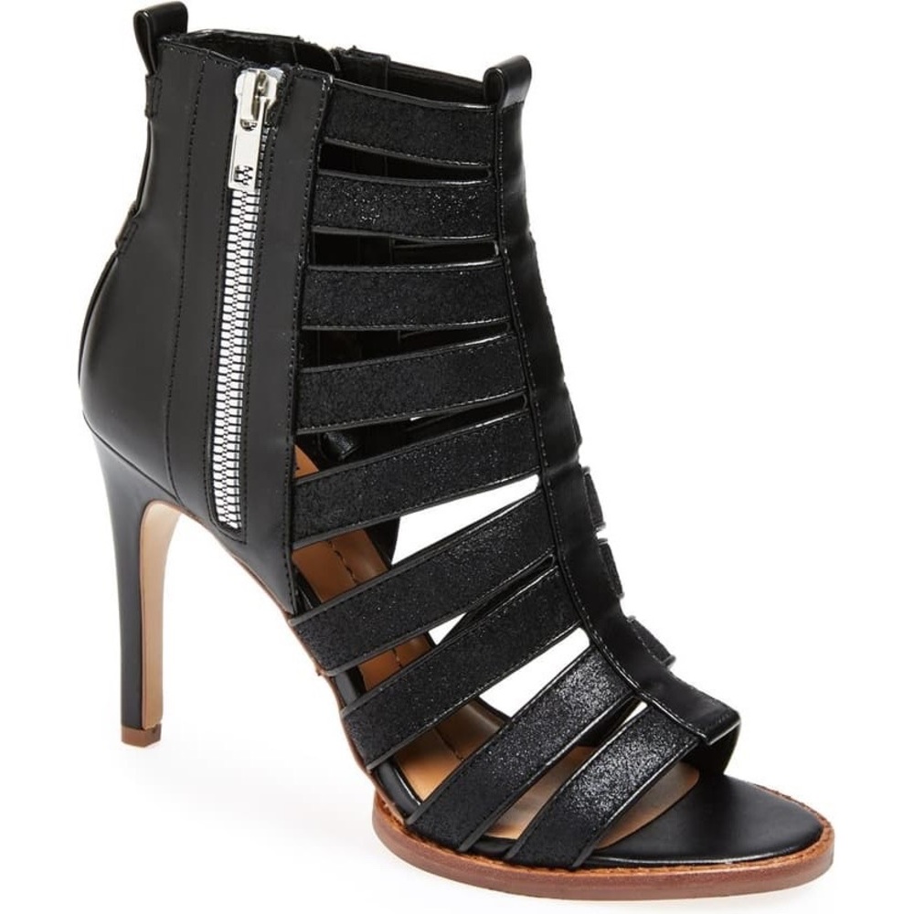 Dolce Vita Open Toe Zip-up Heel - Picture 1 of 5